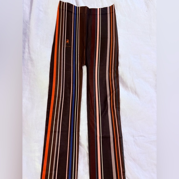 Striped Tights with Multicolor Design - Picture 6 of 10